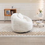 Chaise longue beige en chenille à dossier haut 59,05