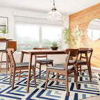 Mid-Century Modern 5 Piece Dining Set by Christopher Knight Home