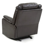 Fauteuil inclinable à bascule en similicuir rembourré et confortable