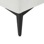 Canapé modulable réversible en U avec table d'appoint en bois et design réversible