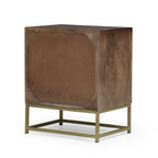 Table de chevet contemporaine en bois au design moderne