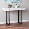  Modern Faux Marble Console Table