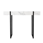 Console moderne en faux marbre au design contemporain