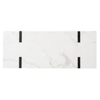 Console moderne en faux marbre au design contemporain