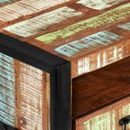 Table basse et table d'appoint en bois massif pour le salon