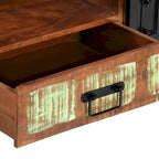 Table basse et table d'appoint en bois massif pour le salon