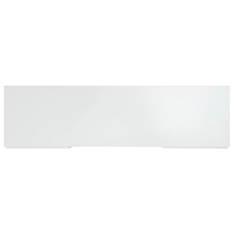 Meuble TV en rotin avec étagère ouverte, 54L x 15P x 22H
