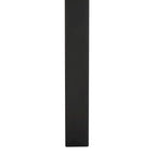 Meuble TV en rotin avec étagère ouverte, 54L x 15P x 22H