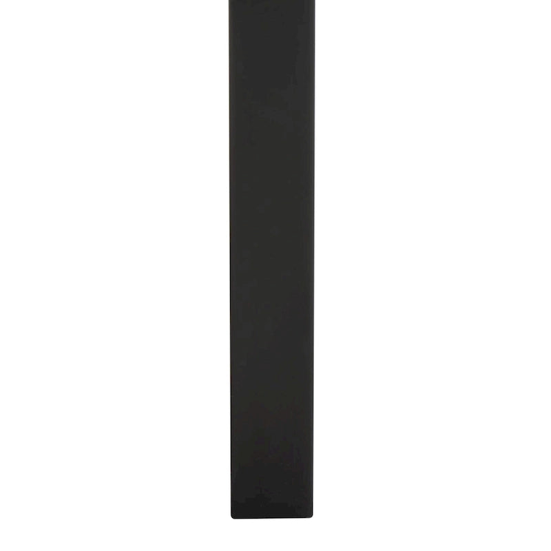 Meuble TV en rotin avec étagère ouverte, 54L x 15P x 22H