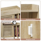 Meuble Tourne-disque Grand Format - 15.74P x 25.98L x 25.19H