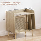 Meuble Tourne-disque Grand Format - 15.74P x 25.98L x 25.19H