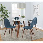 Sala Stone 5-Piece Square Dining Set