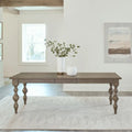 Table rectangulaire à pieds Americana Farmhouse Dusty Taupe