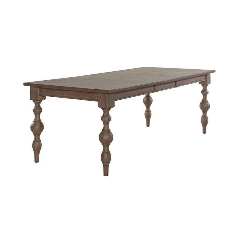 Table rectangulaire à pieds Americana Farmhouse Dusty Taupe