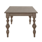 Table rectangulaire à pieds Americana Farmhouse Dusty Taupe
