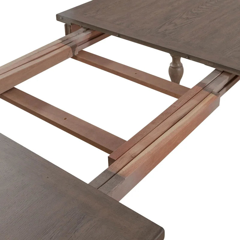 Table rectangulaire à pieds Americana Farmhouse Dusty Taupe