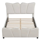Lit Plateforme Capitonnée Grand Lit Capitonnée en Velours