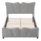 Lit Plateforme Capitonnée Grand Lit Capitonnée en Velours