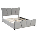 Lit Plateforme Capitonnée Grand Lit Capitonnée en Velours